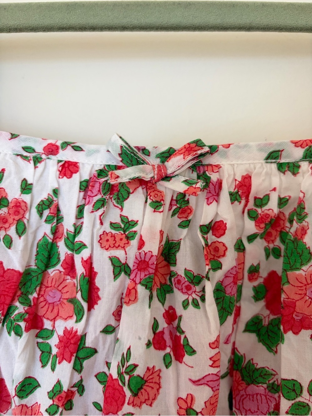 Pink City Prints Vintage Ditsy Simone Dress Pink Floral Medium - Picture 7 of 9